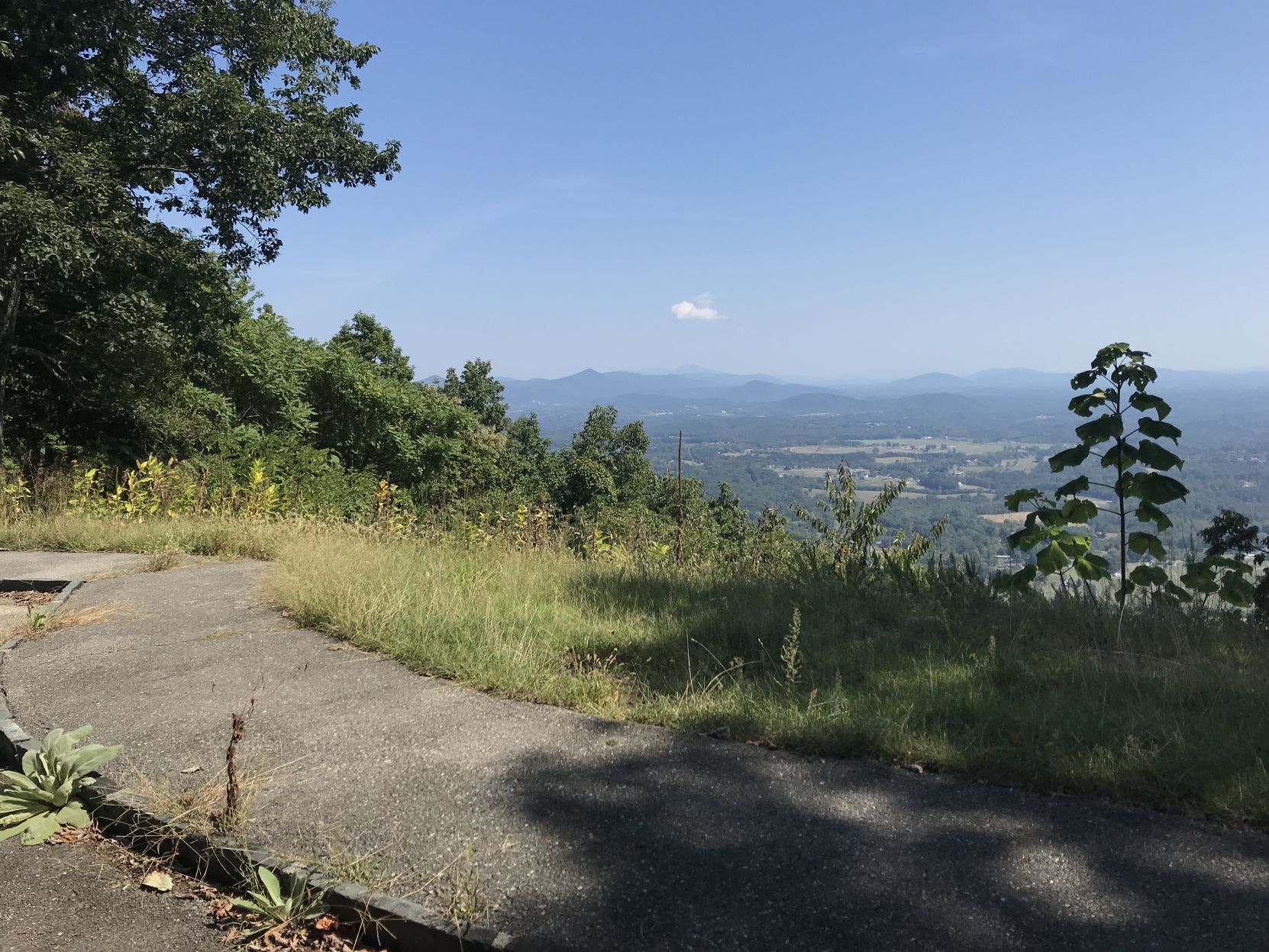 Blue Ridge Parkway Roanoke Mountain Overlook Loop Road